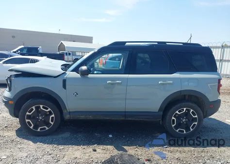 2021 Ford Bronco Sport Outer Banks from USA, damaged, VIN 3FMCR9C69MRB15544